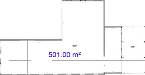 Armazém de 501m2 na Zona Industrial de Constantim, Vila Real