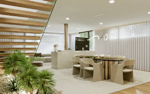 Moradia T4 de 3 Frentes com 2 Andares e Piscina em Lote de 639,30m2