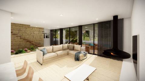 Lote em Sabrosa com Projeto Aprovado para Moradia