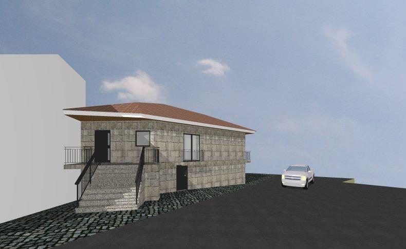 Moradia em Pedra para Reconstrução no Centro de Justes, Vila Real