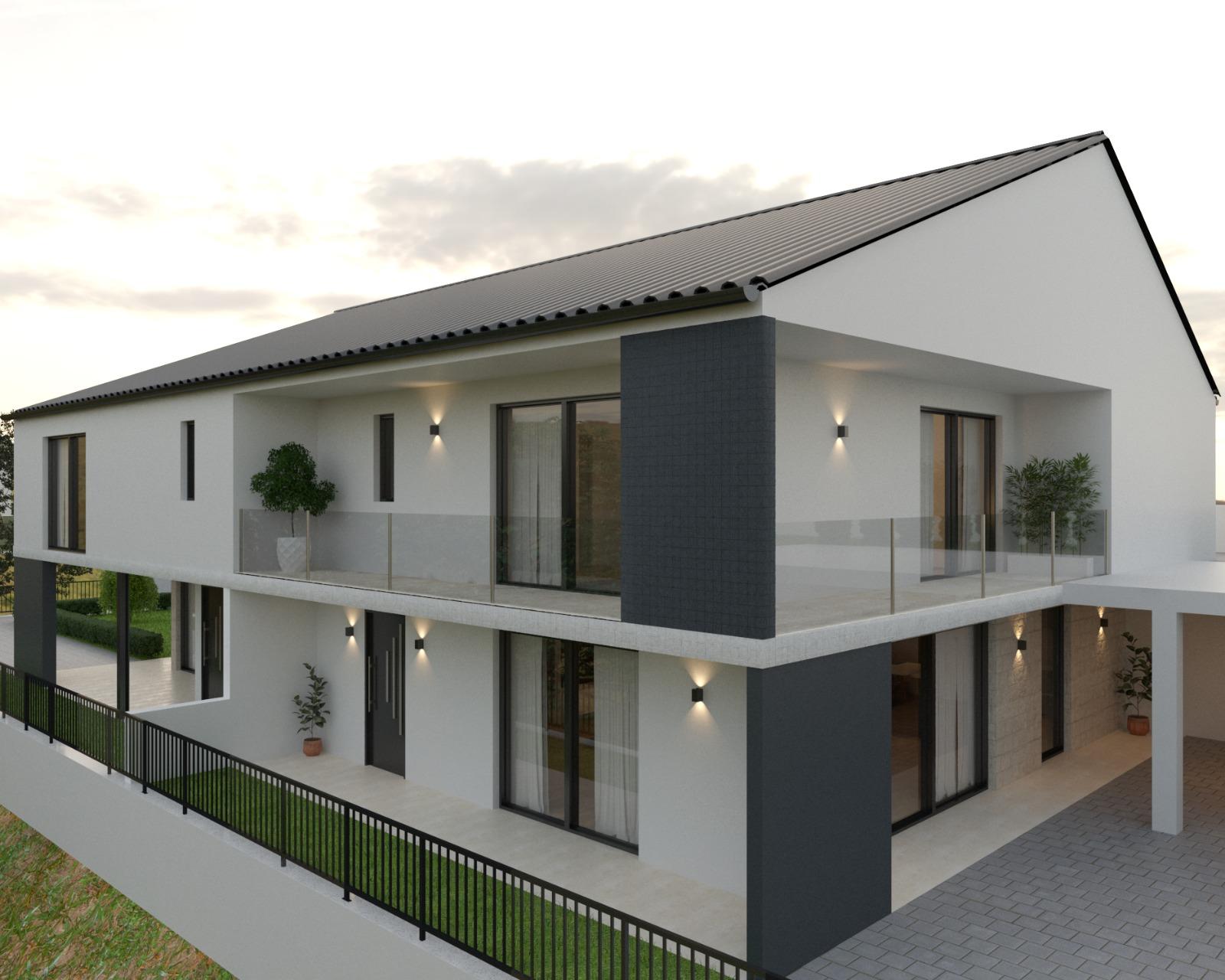 Moradias T3, em construção, Escariz, Vila Real