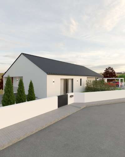 Moradias T3, em construção, Escariz, Vila Real