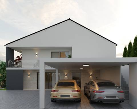 Moradias T3, em construção, Escariz, Vila Real