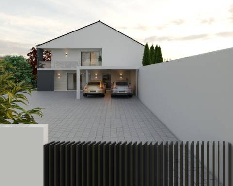 Moradias T3, em construção, Escariz, Vila Real