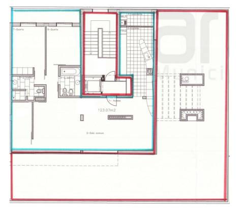 Em Vila Real, T2+1 com Acabamentos Singulares e Terraço Exclusivo