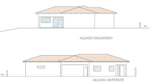 Em Projeto | Moradia Chalé T4 em Abobeleira, Vila Real