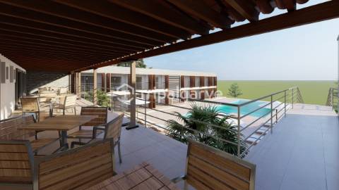 Hotel Rural de Luxo com Vista Mar e Produção Agrícola no Algarve a Venda