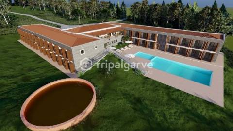 Hotel Rural de Luxo com Vista Mar e Produção Agrícola no Algarve a Venda