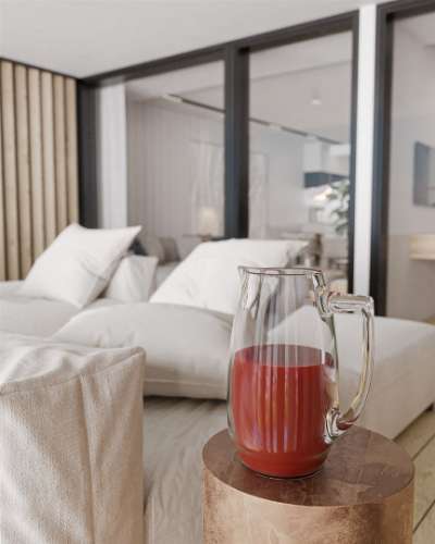 A um passo da praia, apartamentos moderno com acabamentos de luxo, grande potencial arrendamento