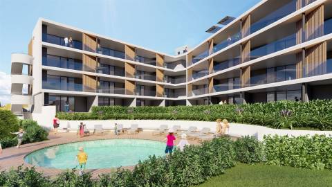 A um passo da praia, apartamentos moderno com acabamentos de luxo, grande potencial arrendamento