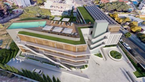 A um passo da praia, apartamentos moderno com acabamentos de luxo, grande potencial arrendamento