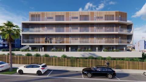 A um passo da praia, apartamentos moderno com acabamentos de luxo, grande potencial arrendamento