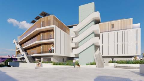 A um passo da praia, apartamentos moderno com acabamentos de luxo, grande potencial arrendamento