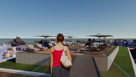 A um passo da praia, apartamentos moderno com acabamentos de luxo, grande potencial arrendamento