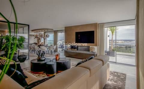 Penthouse de Luxo com 6 Quartos perto da Praia e da Marina - Vistas para o Rio Arade