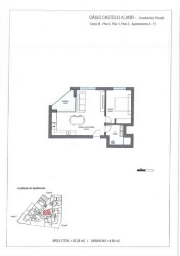 T1 a partir de 295 000€ até 545 000€ num condo fechado. Alvor Centro