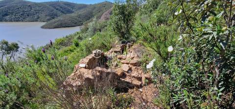Terreno Misto com Ruínas na barragem de Odelouca