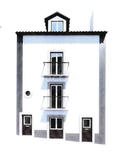 Prédio na rua Gil Vicente