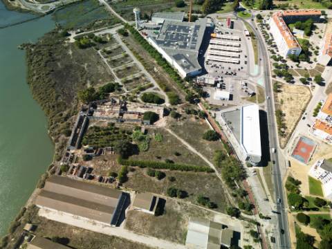 Excelente terreno urbano para construção, na marginal Montijo