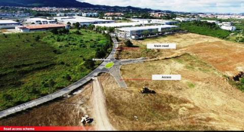 Terreno Industrial com 85.000m2, na Zona Industrial do Linhó/Beloura em Sintra