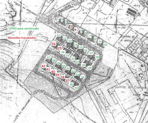 Lotes de terreno para construção de moradias T4, em Valado dos Frades, Nazaré