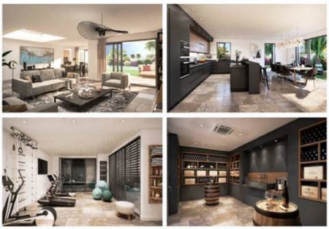 Nova moradia T5 com piscina, condomínio fechado, em Faro