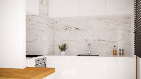 Nova penthouse T2, condomínio com piscina, junto Ria Formosa, em Cabanas de Tavira, Algarve