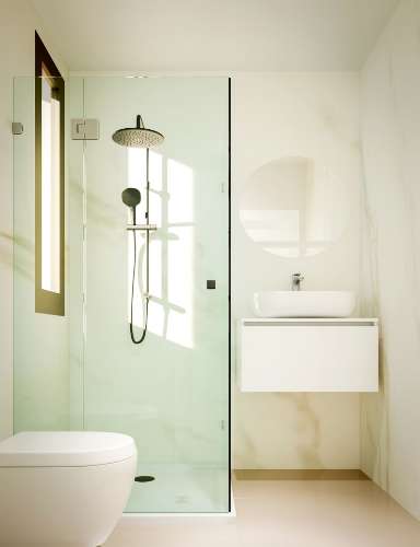 Nova penthouse T2, condomínio com piscina, junto Ria Formosa, em Cabanas de Tavira, Algarve