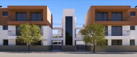 Nova penthouse T2, condomínio com piscina, junto Ria Formosa, em Cabanas de Tavira, Algarve