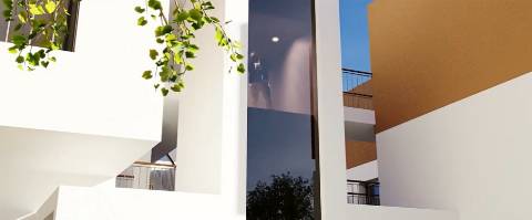 Nova penthouse T2, condomínio com piscina, junto Ria Formosa, em Cabanas de Tavira, Algarve