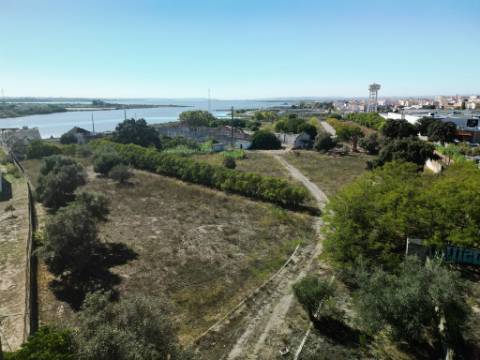 Excelente terreno urbano para construção, na marginal Montijo