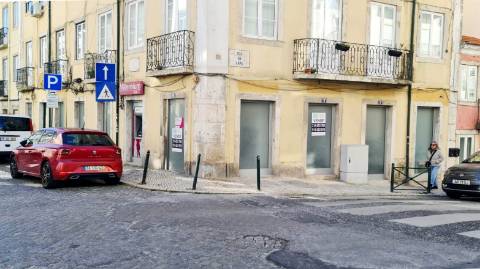 Loja comercial na Rua do Quelhas, na Lapa, Lisboa