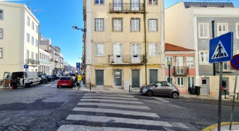 Loja comercial na Rua do Quelhas, na Lapa, Lisboa