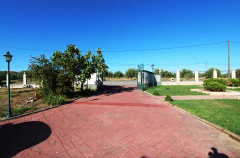 Quinta com moradia T4, piscina com jardim, garagem e vinhas, em Campo Maior