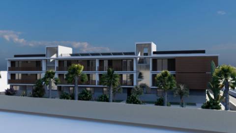 Novo Apartamento T2 em condomínio fechado com piscina na Fuzeta.