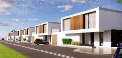 Nova moradia T3 com piscina, vistas mar, junto praias, em Santa Cruz, Torres Vedras