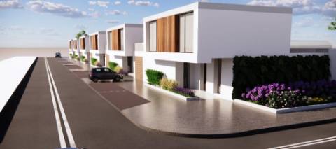 Nova moradia T3 com piscina, vistas mar, junto praias, em Santa Cruz, Torres Vedras