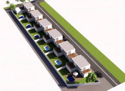 Nova moradia T3 com piscina, vistas mar, junto praias, em Santa Cruz, Torres Vedras