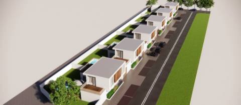 Nova moradia T3 com piscina, vistas mar, junto praias, em Santa Cruz, Torres Vedras