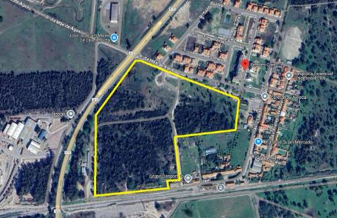 Terreno de 108.508m2 com PIP aprovado para a construção de 34.931m2 em Pegões-Gare, Montijo, Setúbal