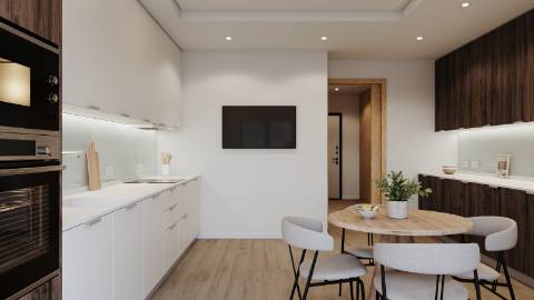 Espaçoso apartamento T3, parqueamentos e terraços, em Cascais