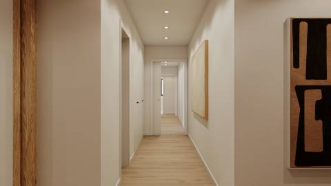 Espaçoso apartamento T3, parqueamentos e terraços, em Cascais