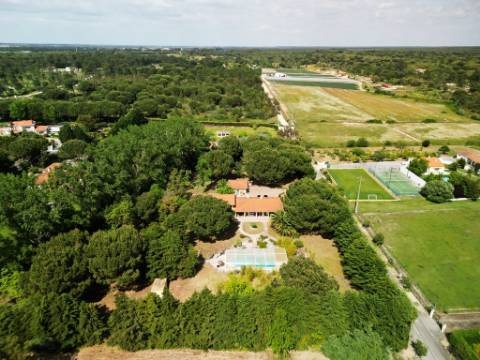 Excelente moradia T4+2 com piscina, em Santo Estêvão, Benavente