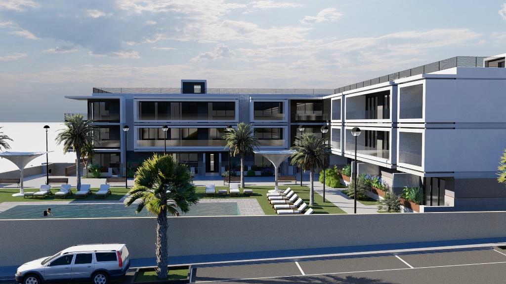 Novo Apartamento T2 em condomínio fechado com piscina na Fuseta.