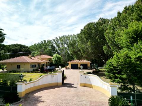 Excelente moradia T4+2 com piscina, em Santo Estêvão, Benavente