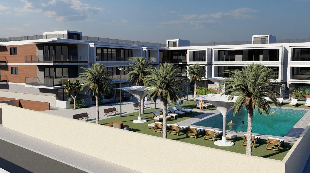 Novo Apartamento T2 em condomínio fechado com piscina na Fuseta.