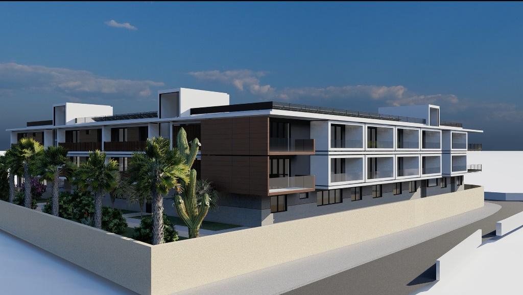 Novo Apartamento T2 em condomínio fechado com piscina na Fuseta, Algarve, Portugal.