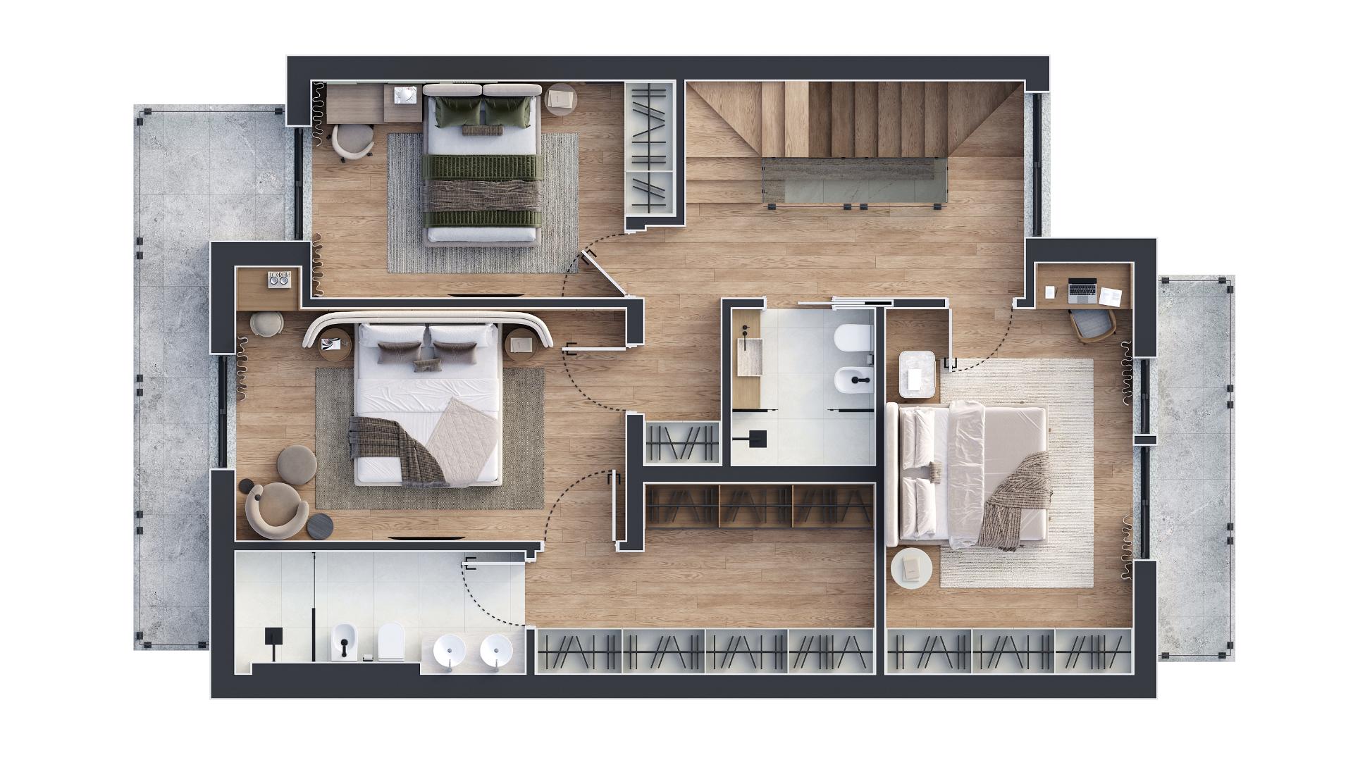 Moradia Geminada Moderna com Piscina e Jacuzzi - Disponível em Agosto de 2026