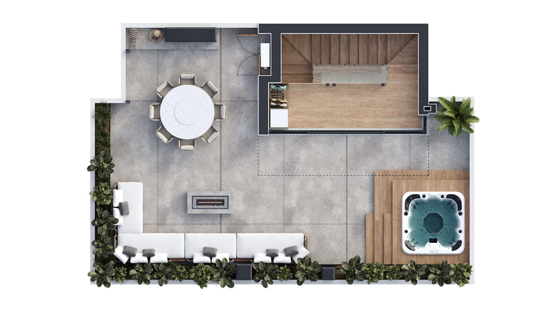 Moradia Geminada Moderna com Piscina e Jacuzzi - Disponível em Agosto de 2026