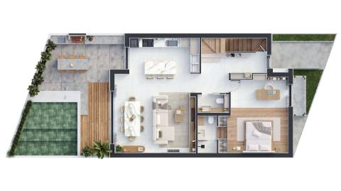 Moradia Geminada Moderna com Piscina e Jacuzzi - Disponível em Agosto de 2026